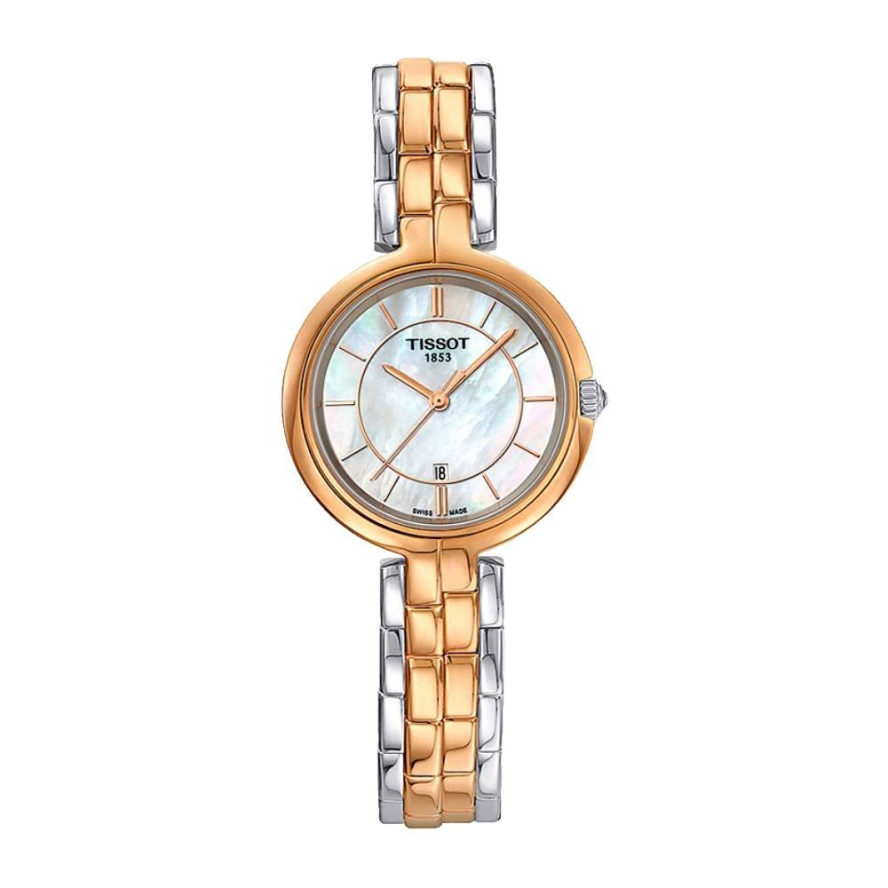 Tissot T Lady Flamingo Lady Quartz Watch For Women - T094.210.22.111.00 Watches Tissot   