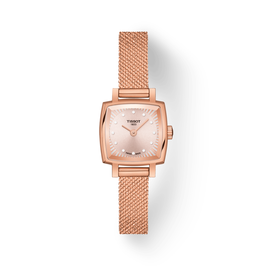 Tissot Lovely Square Lady Quartz Watch For Women - T058.109.33.456.00 Watches Tissot   