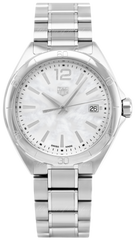 Tag Heuer Formula 1 35mm White Mother of Pearl Dial Silver Steel Strap Watch for Women - WBJ1318.BA0666 Watches Tag Heuer   