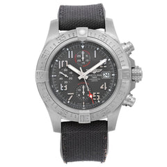Breitling Avenger Bandit 45mm Anthracite Dial Black Nylon Strap Watch for Men - E13383101M1W1 Watches Breitling   