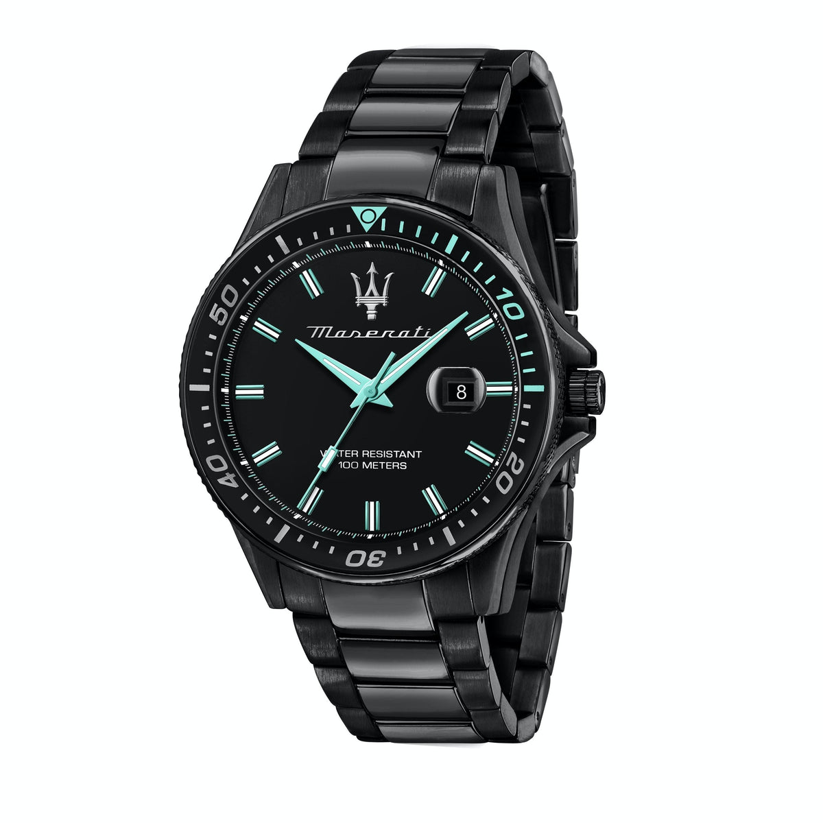 Maserati SFIDA Aqua Edition Analog Black Dial Watch For Men - R8853144001 Watches Maserati   