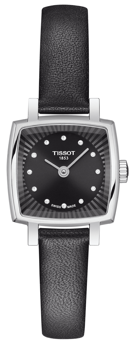 Tissot Lovely Square Quartz Diamond Watch For Women - T058.109.16.056.00 Watches Tissot   