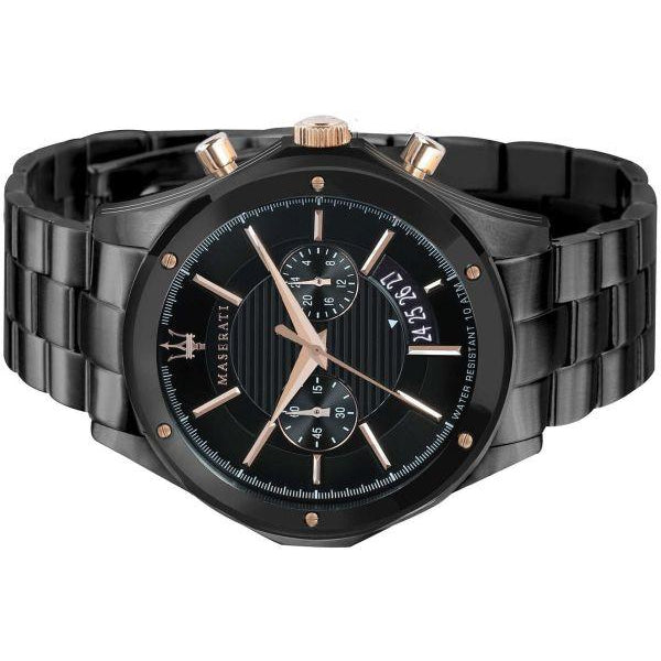 Maserati Circuito Black Dial Stainless Steel Watch For Men - R8873627001 Watches Maserati   