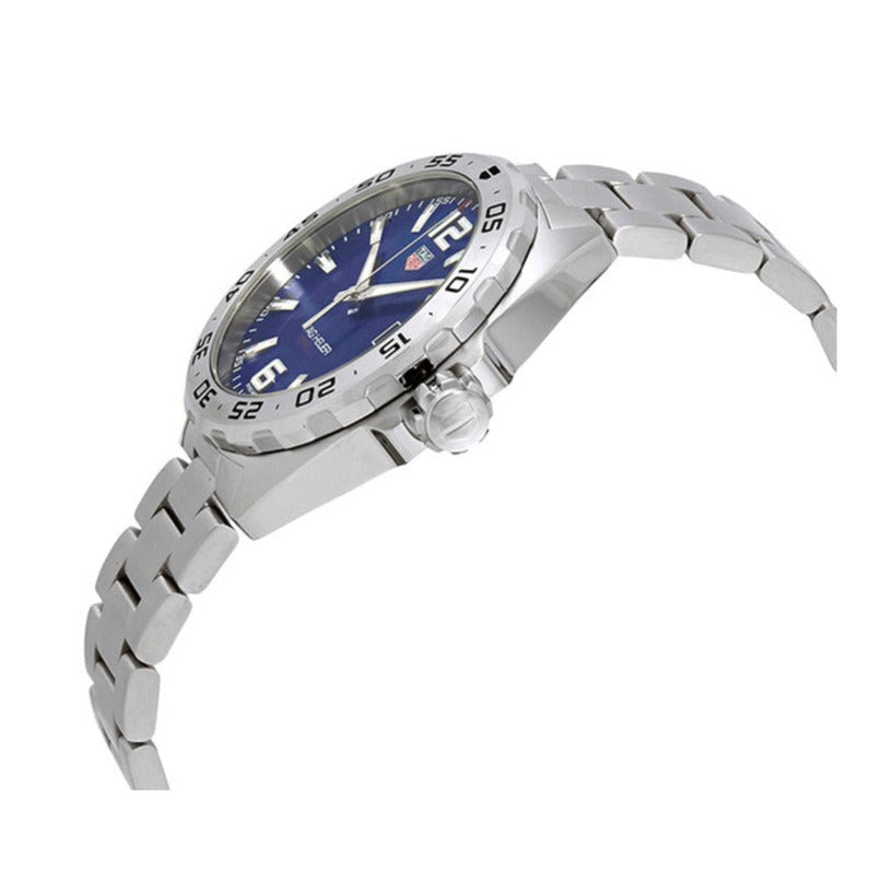 Tag Heuer Formula 1 Stainless Steel 41mm Blue Dial Silver Steel Strap Watch for Men - WAZ1118.BA0875 Watches Tag Heuer   