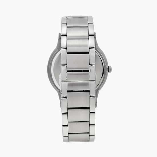 Emporio Armani Renato Blue Dial Silver Stainless Steel Watch For Men - AR11137 Watches Emporio Armani   