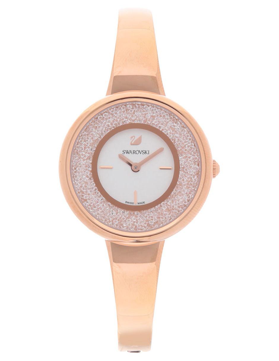 Swarovski Crystalline Bracelet White Dial Rose Gold Steel Strap Watch for Women - 5269250 Watches Swarovski   