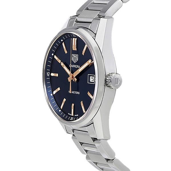 Tag Heuer Carrera Quartz Blue Dial Silver Steel Strap Watch for Women - WAR1112.BA0601 Watches Tag Heuer   