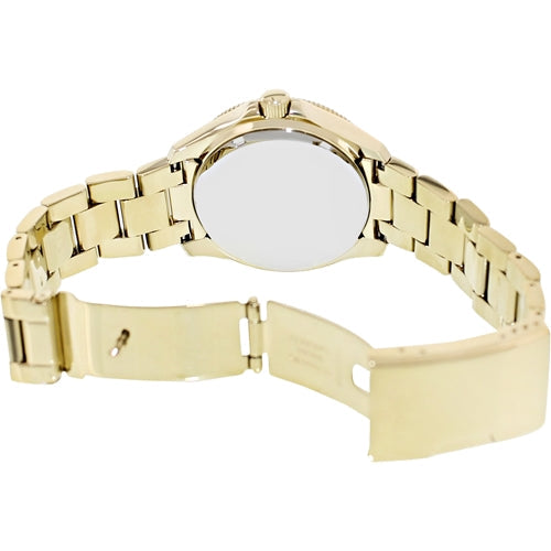 Fossil Cecile Multifunction Champagne Dial Gold Steel Strap Watch for Women - AM4510 Watches Fossil   