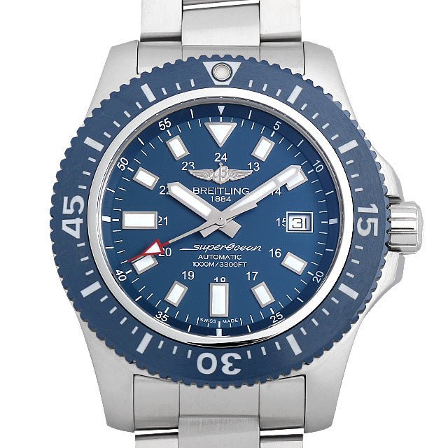 Breitling Superocean II Special Mariner Blue Ceramic Bezel 44mm Mens Watch - Y1739316/C959 Watches Breitling   