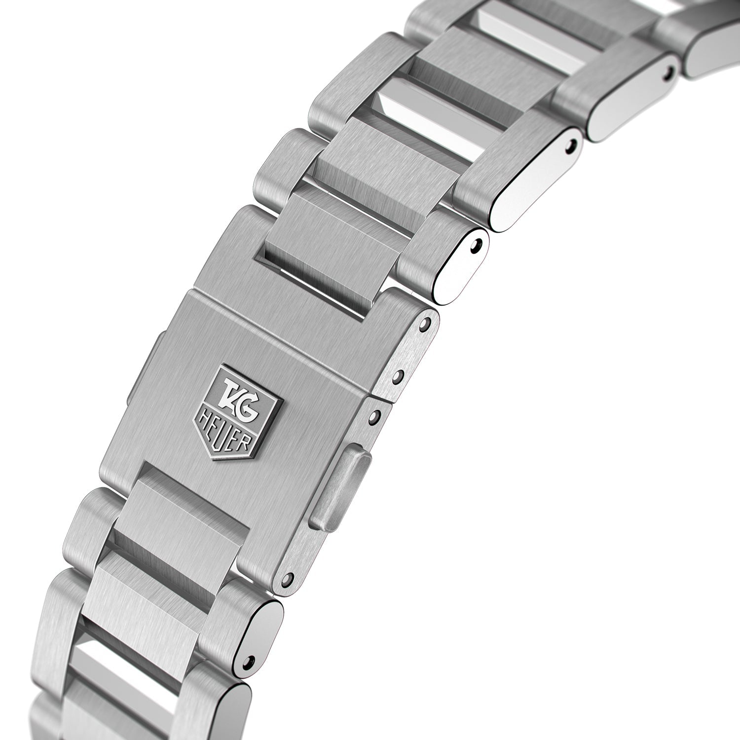 Tag Heuer Carrera Calibre 5 White Dial Silver Steel Strap Watch for Men - WAR201D.BA0723 Watches Tag Heuer   