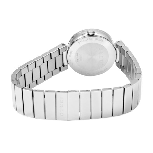 Gucci G Interlocking Silver Dial Silver Steel Strap Watch For Women - YA133503 Watches Gucci   