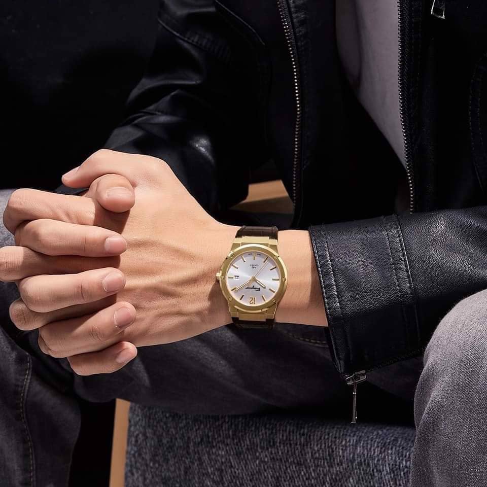 Salvatore Ferragamo F-80 Classic Silver Dial Brown Leather Strap Watch for Men - SFDT00419 Watches Salvatore Ferragamo   