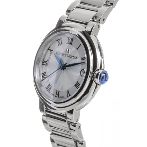 Maurice Lacroix Fiaba Silver Dial Silver Steel Strap Watch for Women - FA1004-SS002-110-1 Watches Maurice Lacroix   