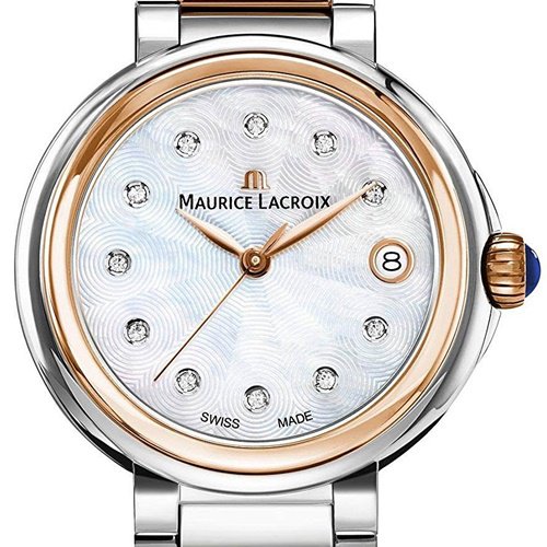 Maurice Lacroix Fiaba Mother of Pearl Dial Two Tone Steel Strap Watch for Women - FA1007-PVP13-170-1 Watches Maurice Lacroix   