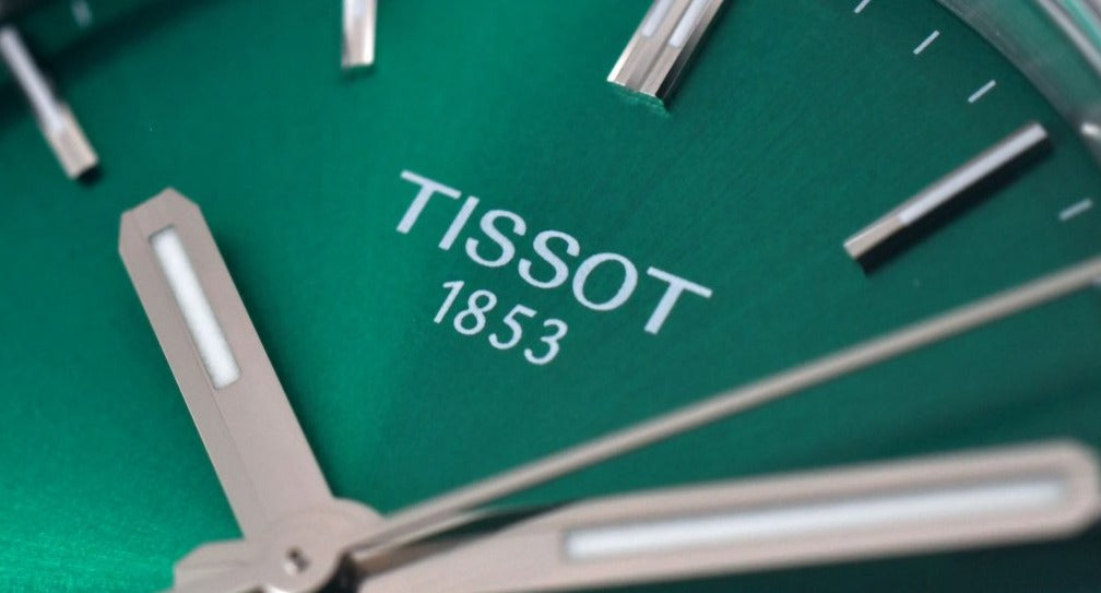 Tissot PRX Quartz Green Dial Stainless Steel Strap Watch for Women - T137.210.11.081.00 Watches Tissot   