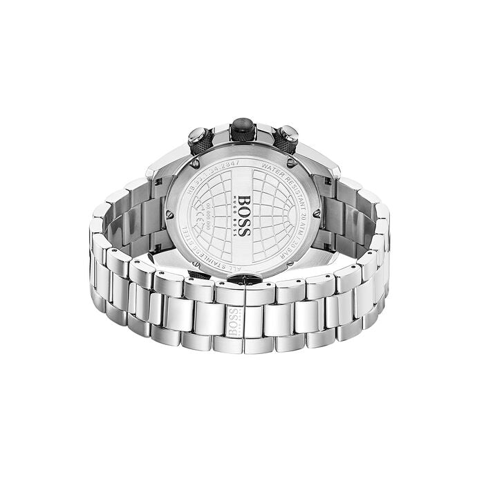 Hugo Boss Nomad Grey Dial Silver Steel Strap Watch for Men - 1513774 Watches Hugo Boss   