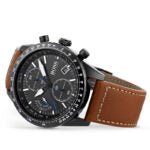 Hugo Boss Pilot Black Dial Brown Leather Strap Watch for Men - 1513851 Watches Hugo Boss   