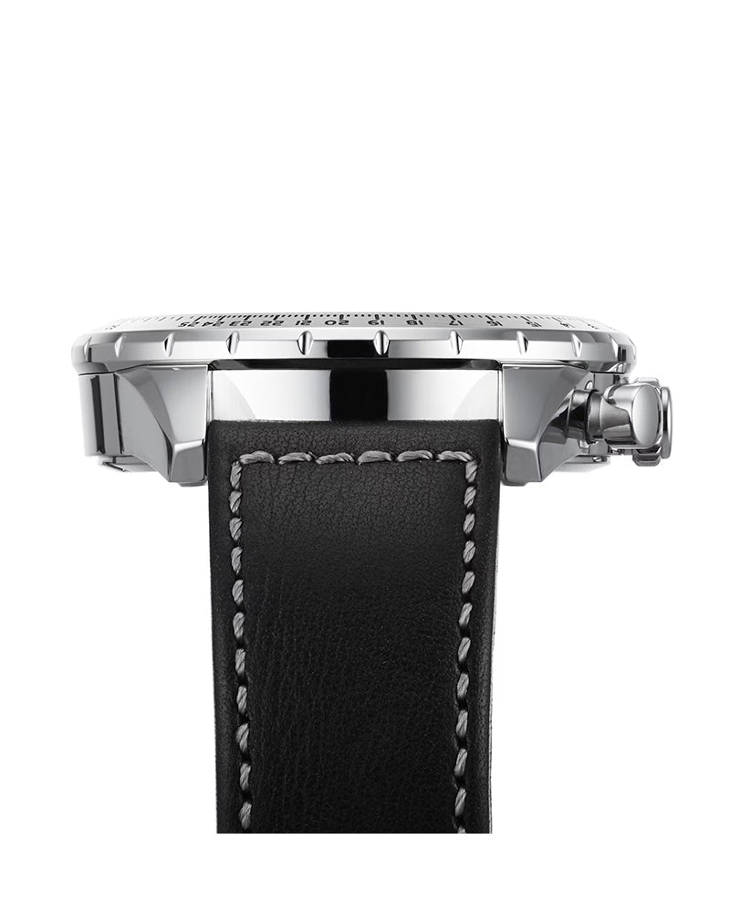 Hugo Boss Pilot Edition Black Dial Black Leather Strap Watch for Men - 1513853 Watches Hugo Boss   