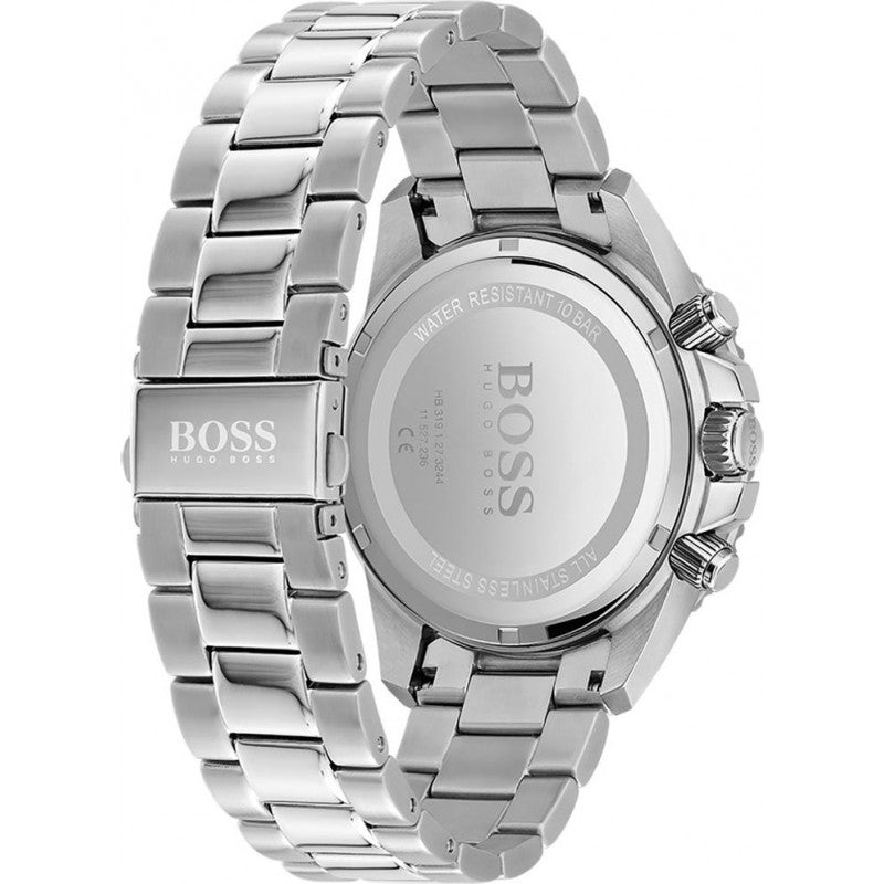 Hugo Boss Admiral Blue Dial Silver Steel Strap Watch for Men - 1513907 Watches Hugo Boss   