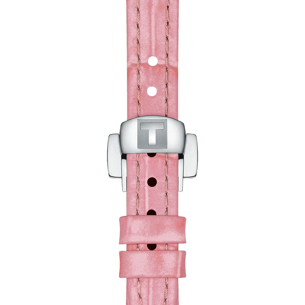 Tissot Bellissima Small Lady Quartz Pink Strap Watch For Women - T126.010.16.013.01 Watches Tissot   