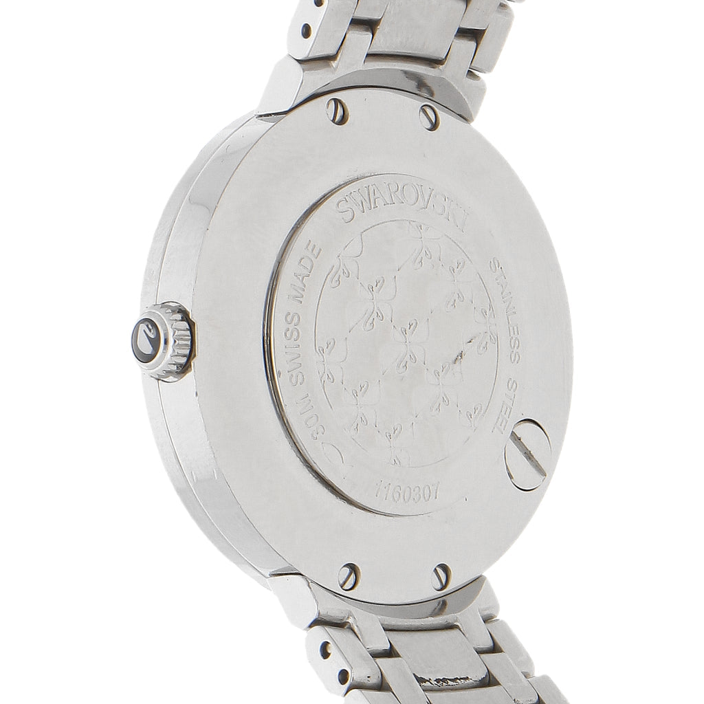 Swarovski Lovely Crystal Mother of Pearl Dial Silver Steel Strap Watch for Women - 1160307 Watches Swarovski   