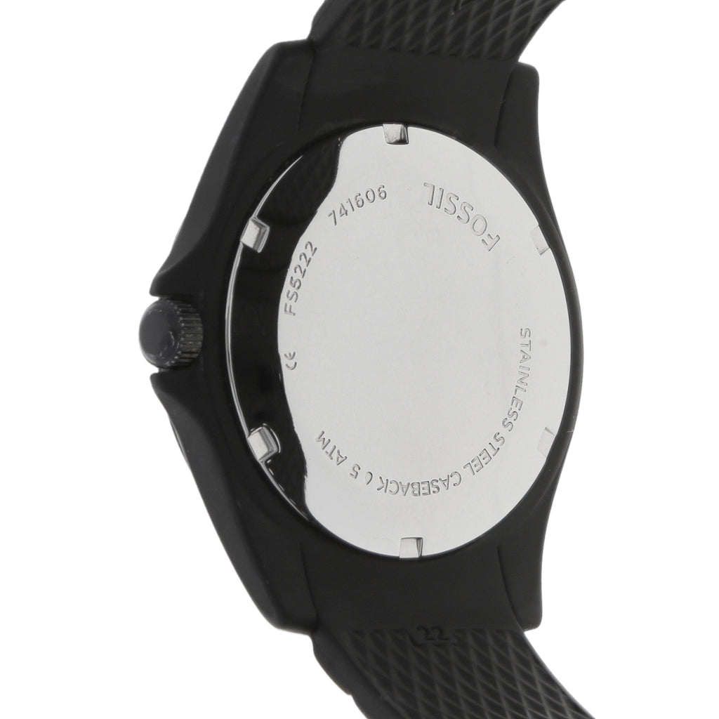 Fossil Popstastic Sport Grey Dial Grey Steel Strap Watch for Men - FS5222 Watches Fossil   