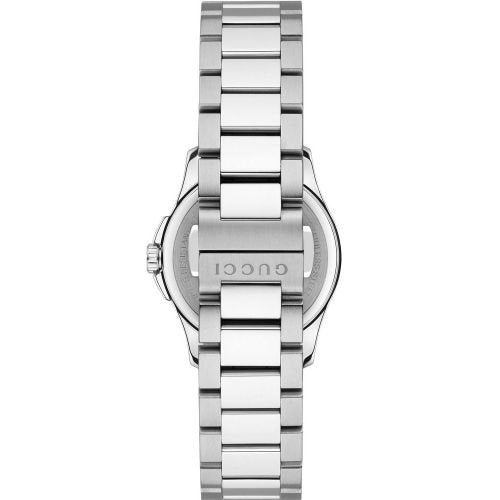 Gucci G Timeless Mother of Pearl Dial Silver Steel Strap Watch For Women - YA126543 Watches Gucci   