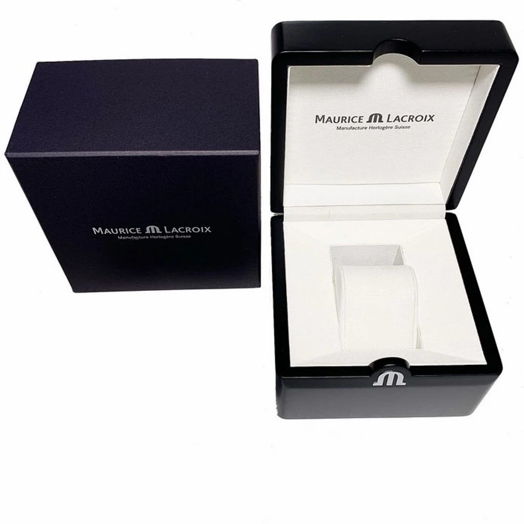 Maurice Lacroix Fiaba Moonphase Blue Dial Silver Steel Strap Watch for Women - FA1084-SS002-420-1 Watches Maurice Lacroix   