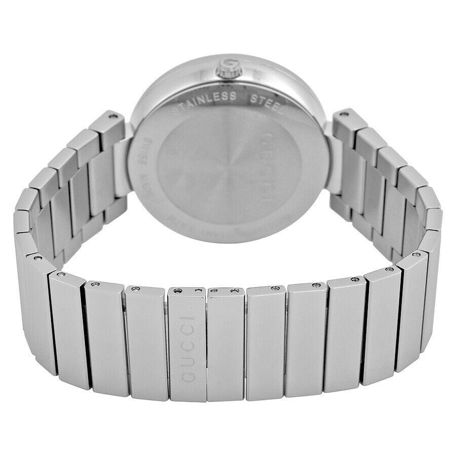 Gucci G Interlocking Silver Dial Silver Steel Strap Watch For Women - YA133308 Watches Gucci   