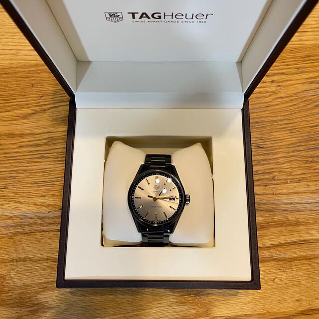 Tag Heuer Carrera Special Edition 39mm Black Dial Black Steel Strap Watch for Women - WAR1113.BA0602 Watches Tag Heuer   