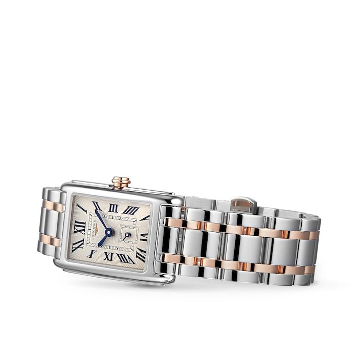 Longines Dolcevita Diamond White Dial Two Tone Steel Strap Watch for Women - L5.258.5.79.7 Watches Longines   