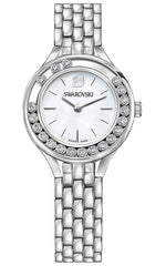 Swarovski Lovely Crystals Mini White Dial Silver Steel Strap Watch for Women - 5242901 Watches Swarovski   