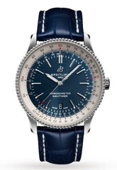 Breitling Navitimer Automatic 41mm Blue Leather Strap Mens Watch - A17326211C1P3 Watches Breitling   