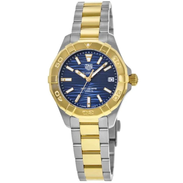 Tag Heuer Aquaracer 32mm Blue Dial Two Tone Steel Strap Watch for Women - WBD1325.BB0320 Watches Tag Heuer   