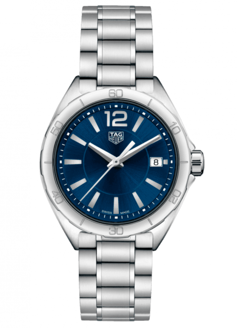 Tag Heuer Formula 1 Quartz 35mm Blue Dial Silver Steel Strap Watch for Women - WBJ1312.BA0666 Watches Tag Heuer   