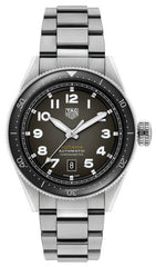 Tag Heuer Autavia Automatic 42mm Grey Dial Silver Stainless Steel Watch for Men - WBE5114.EB0173 Watches Tag Heuer   