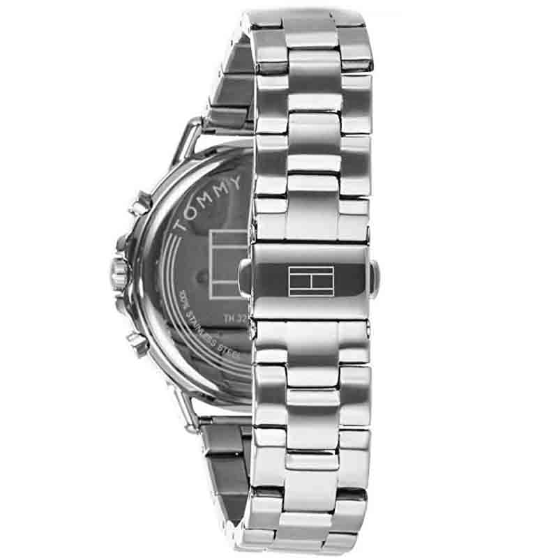 Tommy Hilfiger Carly White Dial Silver Stainless Steel Strap Watch for Women - 1781787 Watches Tommy Hilfiger   