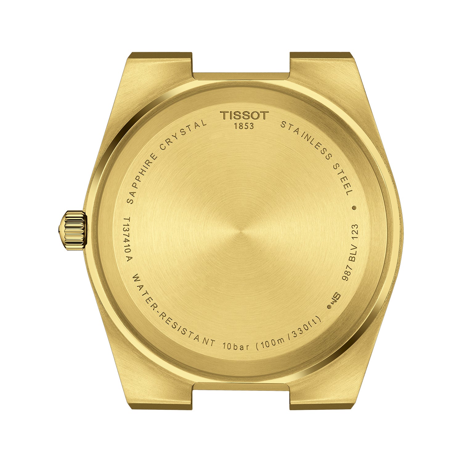 Tissot PRX 40mm Champagne Yellow Gold Tone Quartz Watch for Men - T137.410.33.021.00 Watches Tissot   