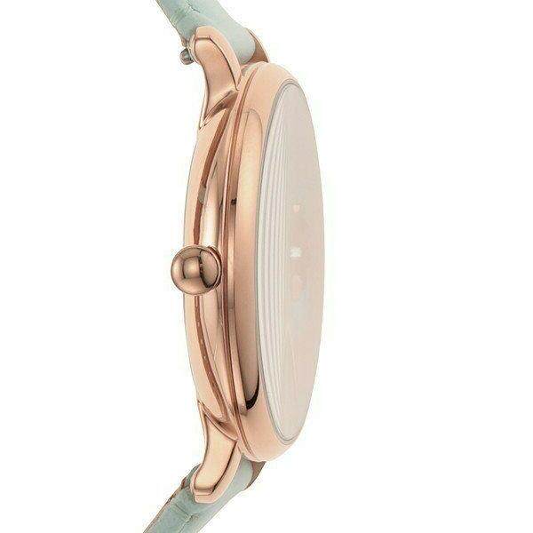 Fossil Jacqueline Multi Colored Dial Blue Leather Strap Watch for Women - ES4813 Watches Fossil   