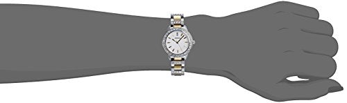 Fossil Jesse White Dial Two Tone Steel Strap Watch for Women - ES2409 Watches Fossil   