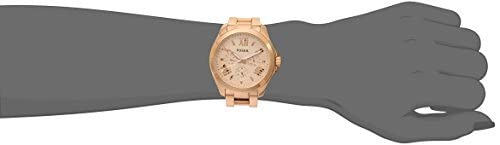 Fossil Cecile Rose Gold Dial Rose Gold Steel Strap Watch for Women - AM4511 Watches Fossil   