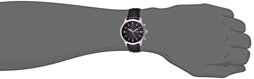 Fossil Townsman Multifunction Black Dial Black Leather Strap Watch for Men - FS5396 Watches Fossil   