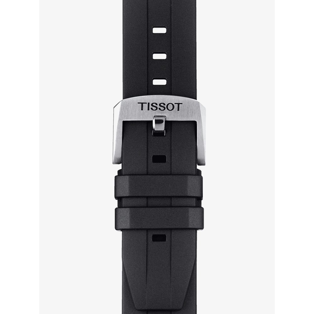 Tissot Seastar 1000 Quartz Chronograph Black Dial Rubber Strap Watch For Men - T120.417.17.051.02 Watches Tissot   