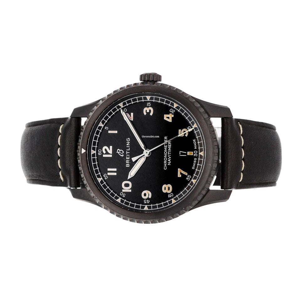 Breitling Navitimer 8 Automatic Chronometer Black Dial Mens Watch - M17314101B1X1 Watches Breitling   