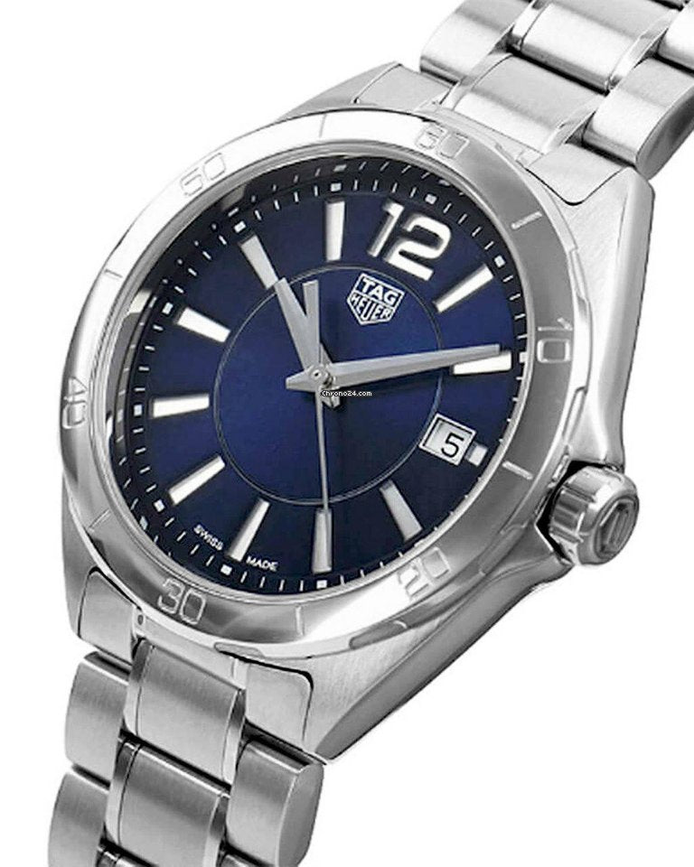 Tag Heuer Formula 1 Quartz 35mm Blue Dial Silver Steel Strap Watch for Women - WBJ1312.BA0666 Watches Tag Heuer   