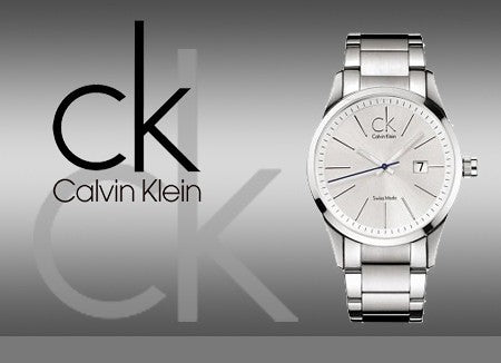 Calvin Klein Bold Silver Dial Silver Steel Strap Watch for Men - K2246120 Watches Calvin Klein   