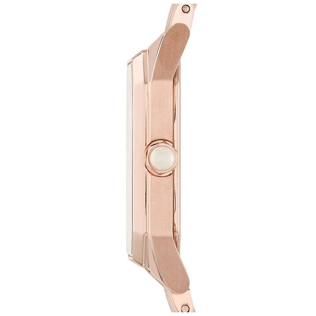 Emporio Armani Giola White Mother of Pearl Dial Rose Gold Stainless Steel Strap Watch For Women - AR11147 Watches Emporio Armani   