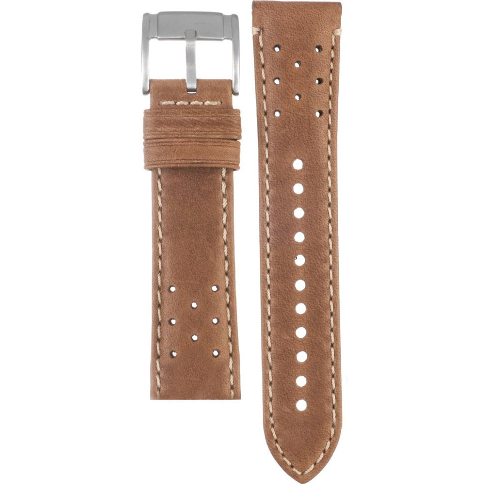 Fossil Wakefield Chronograph Cream Dial Brown Leather Strap Watch for Men - CH2951 Watches Fossil   