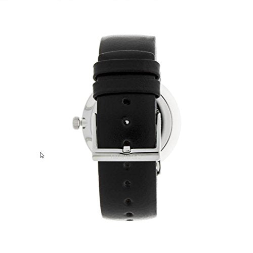 Calvin Klein High Noon Quartz Black Dial Black Leather Strap Watch for Men - K8M211C1 Watches Calvin Klein   