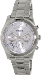 Fossil Boyfriend Multifunction Silver Dial Silver Steel Strap Watch for Women - ES3883 Watches Fossil   